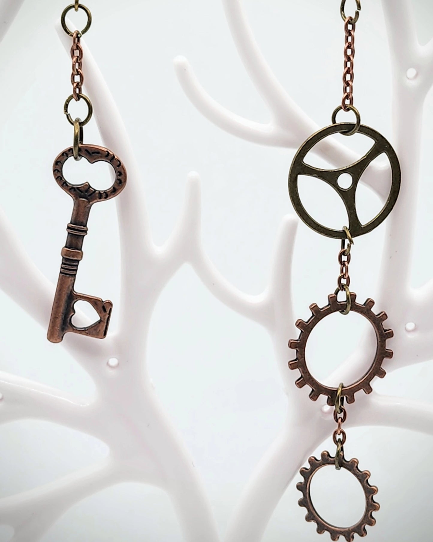 Pendientes steampunk