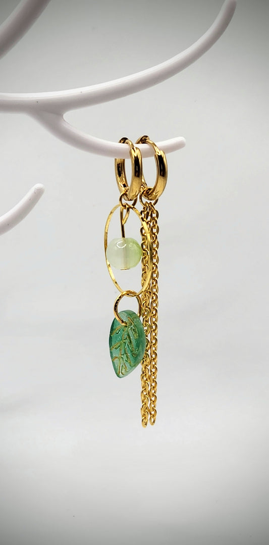 Spring earrings