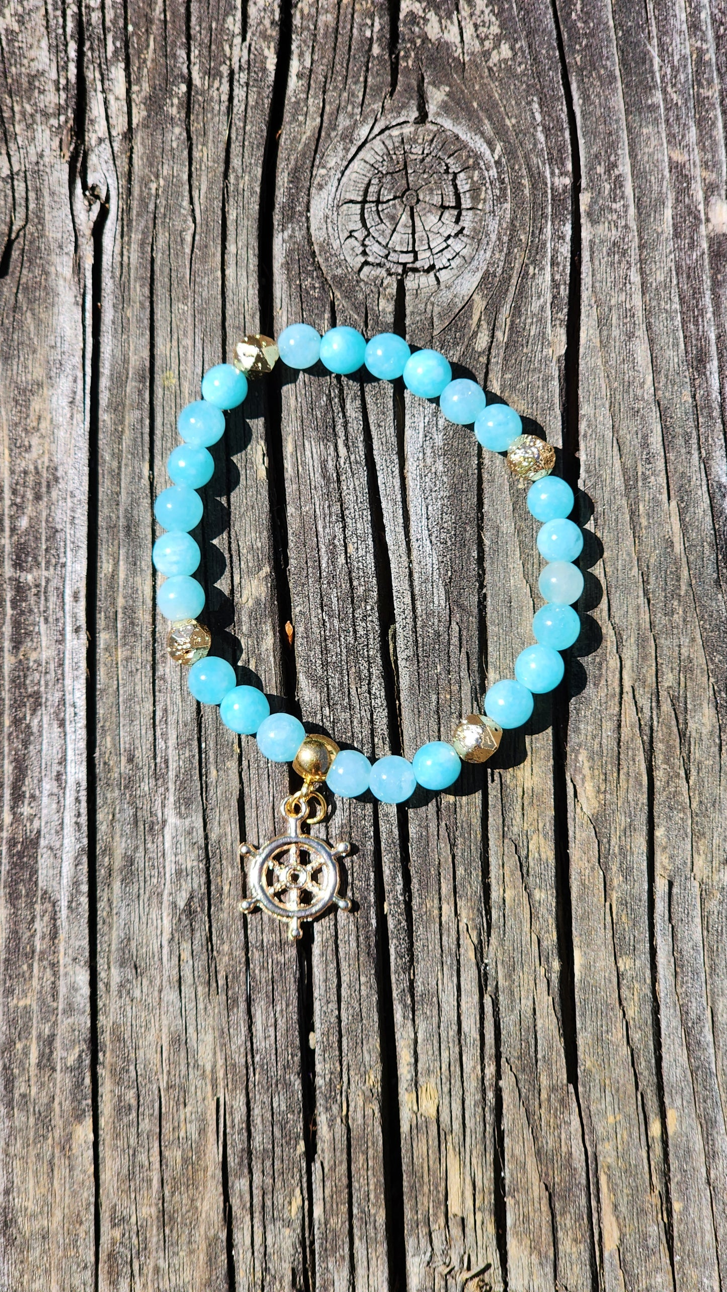 Caribbean amazonite bracelet