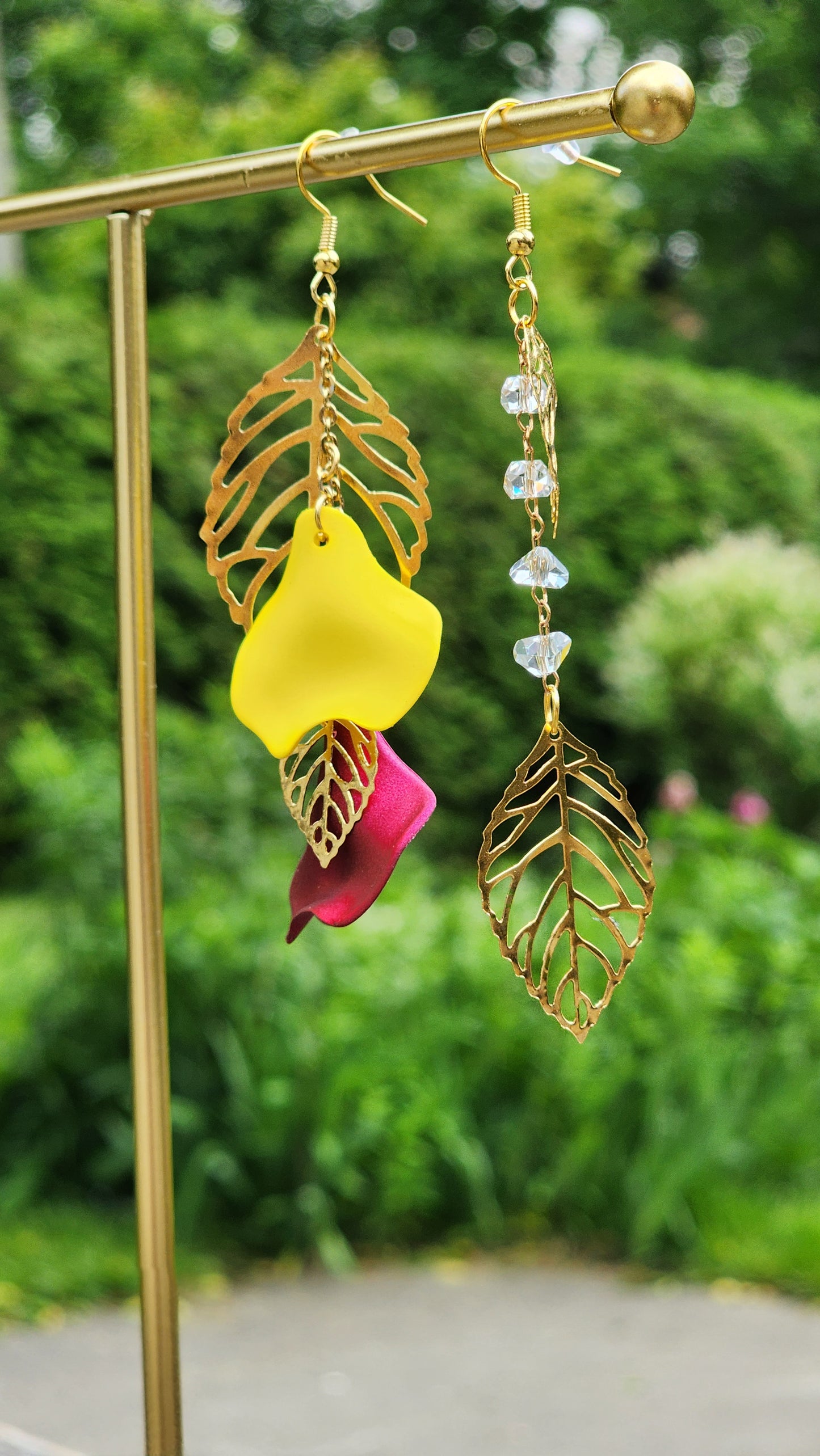 Boucles d'oreilles Jardin de printemps