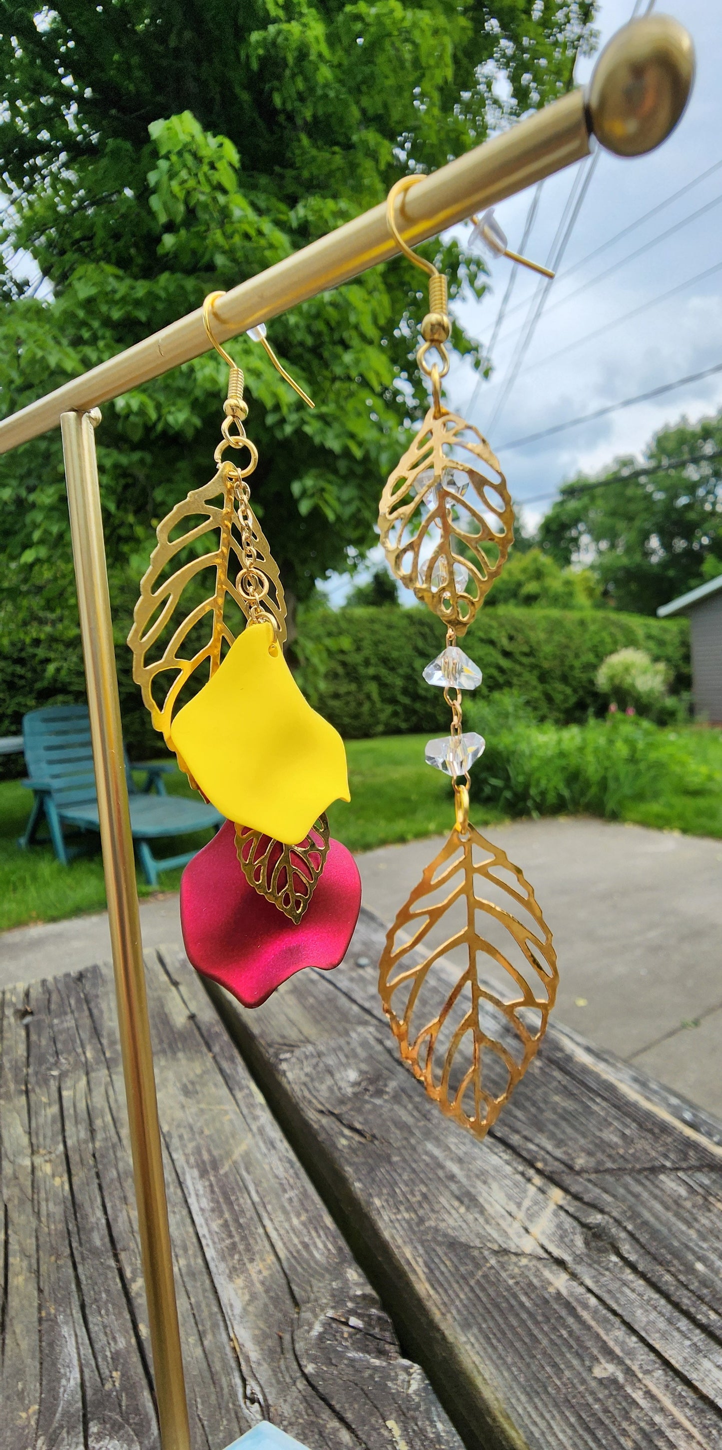 Boucles d'oreilles Jardin de printemps