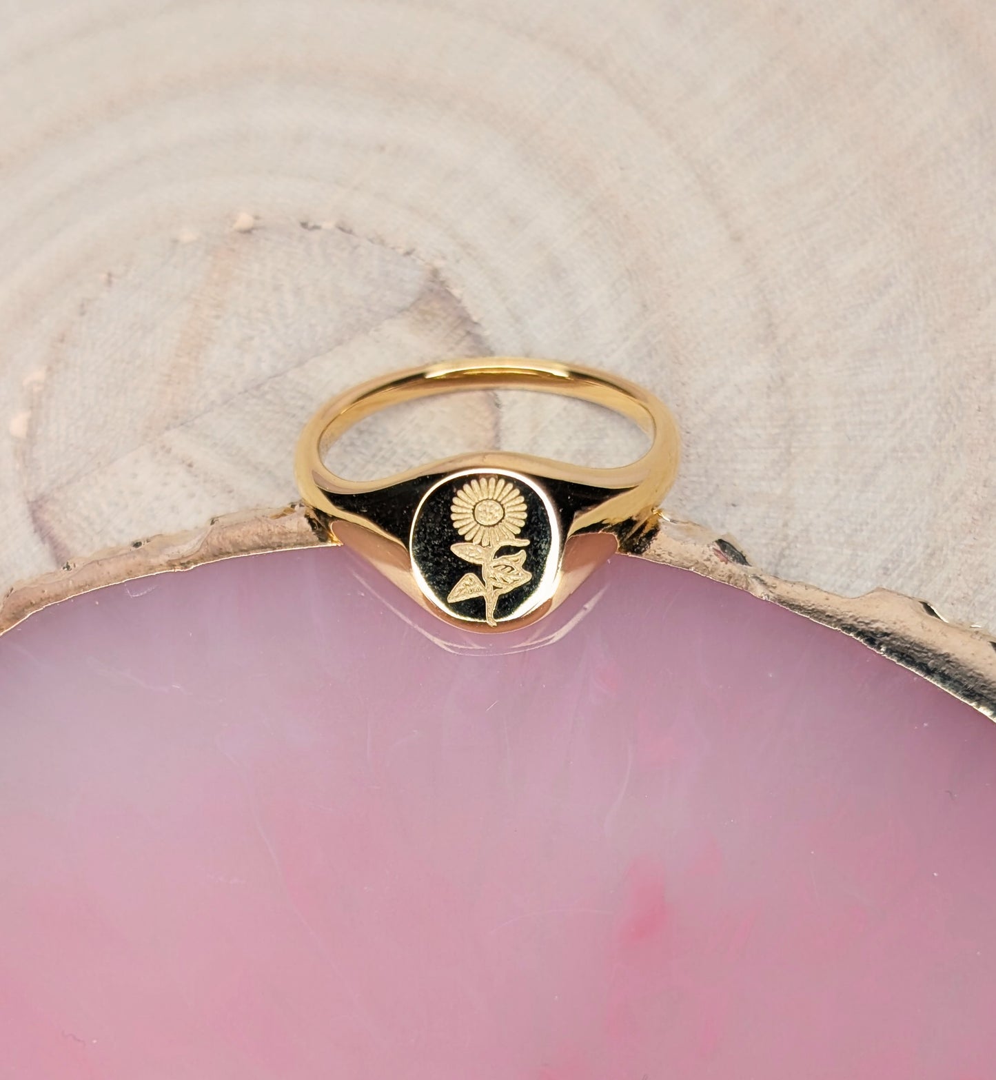 Bague Tournesol