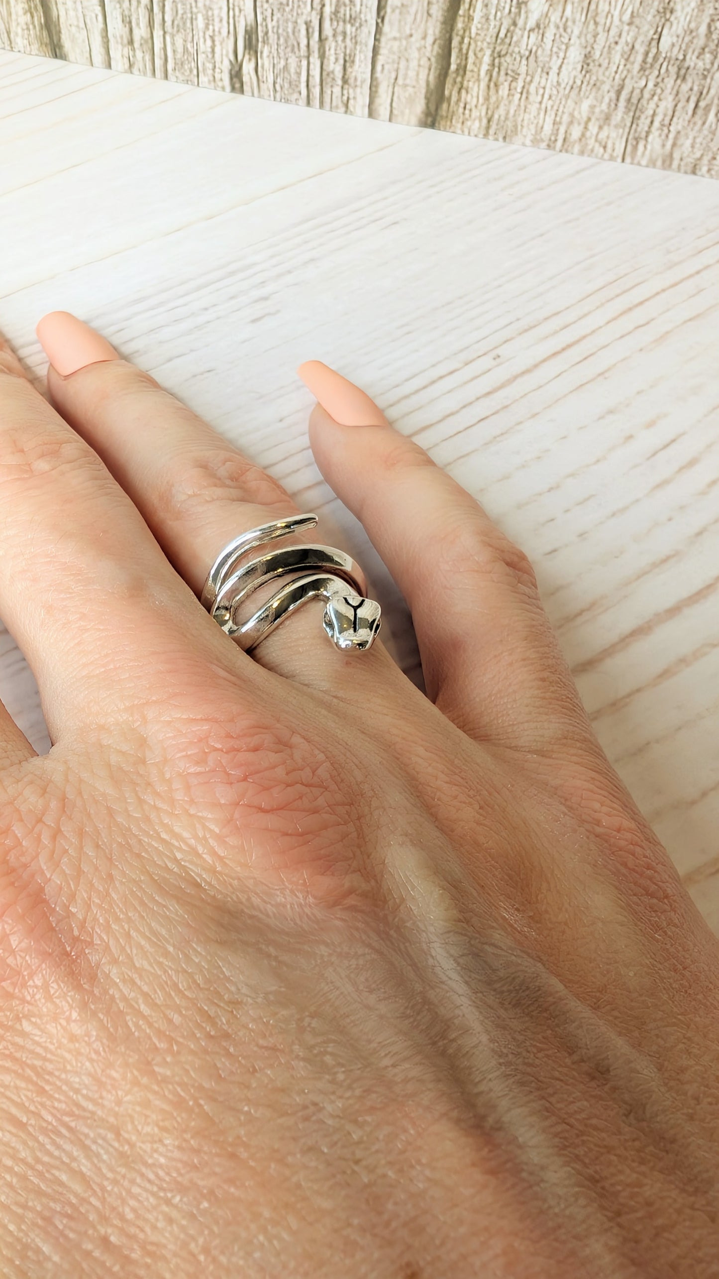 Bague Serpent ajustable