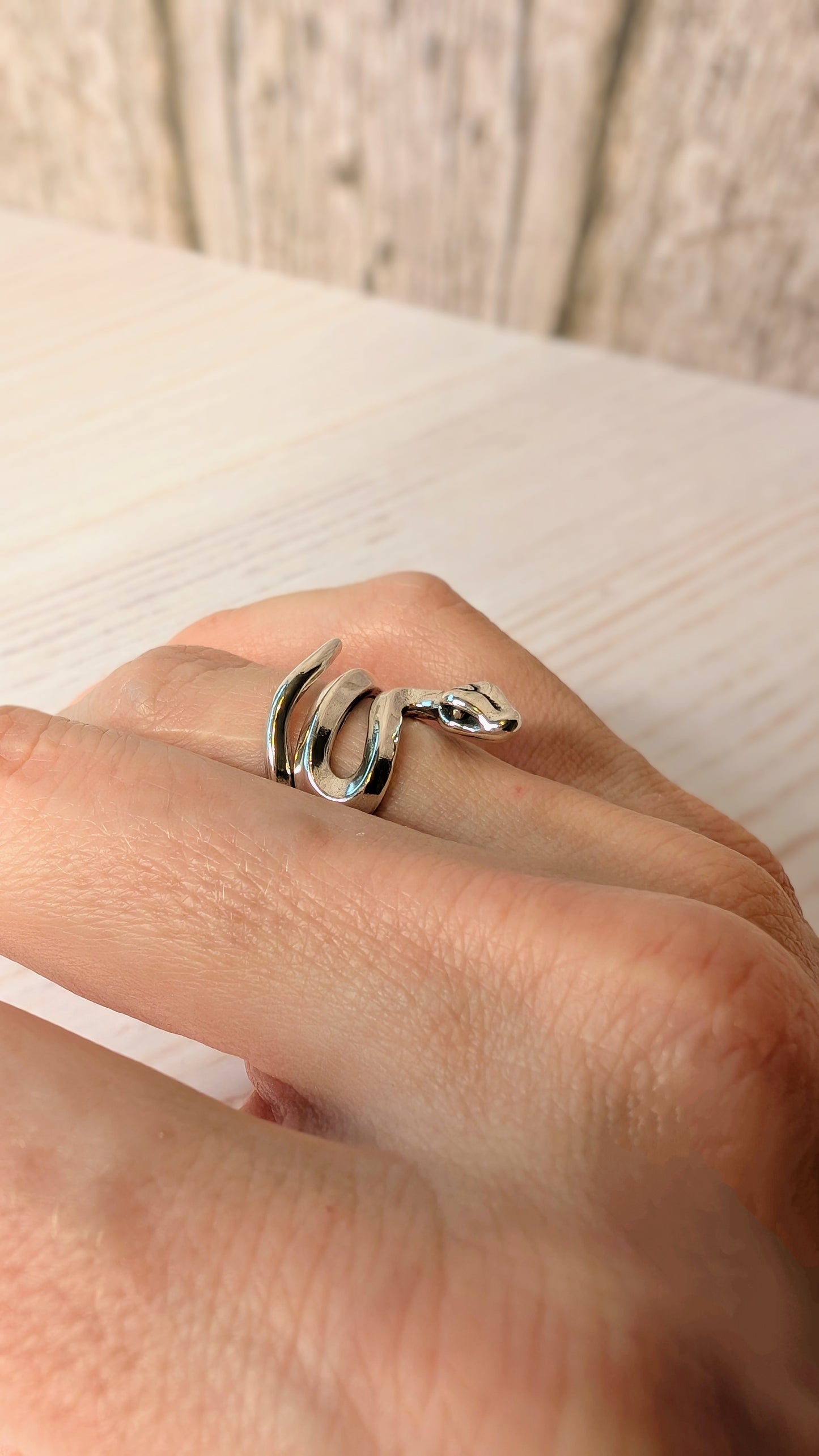 Bague Serpent ajustable