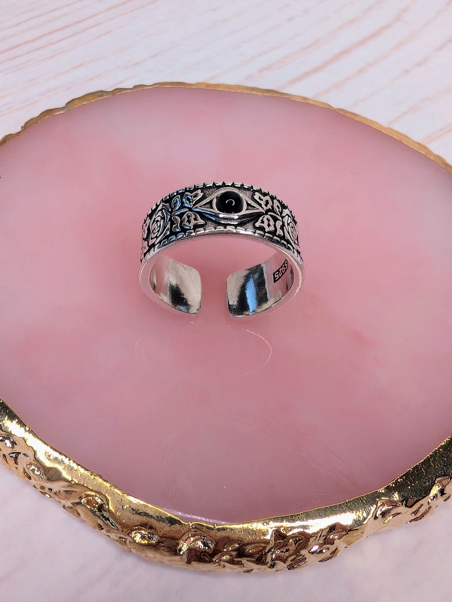 Bague Oeil Mystique ajustable