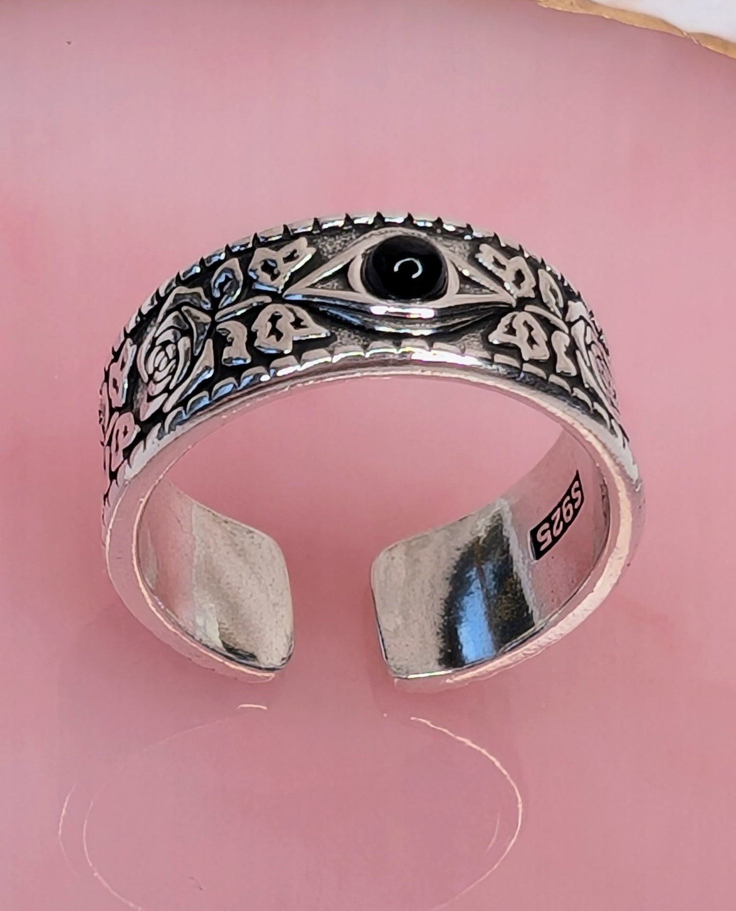 Bague Oeil Mystique ajustable