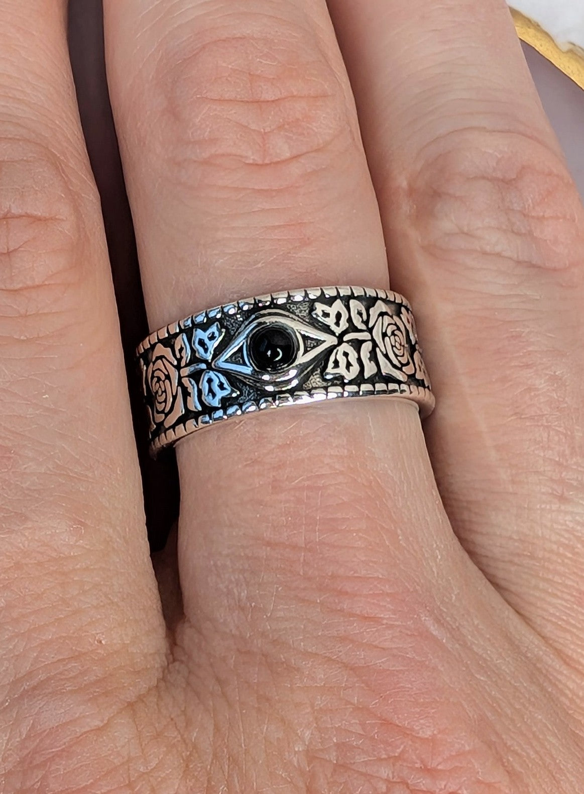 Bague Oeil Mystique ajustable