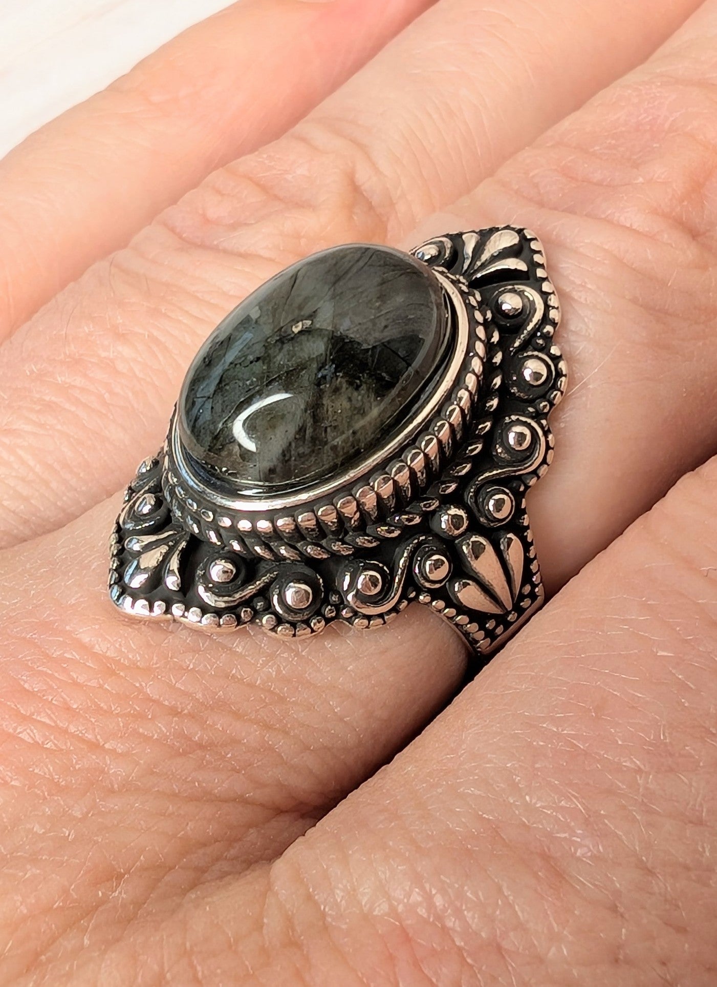Bague Labradorite