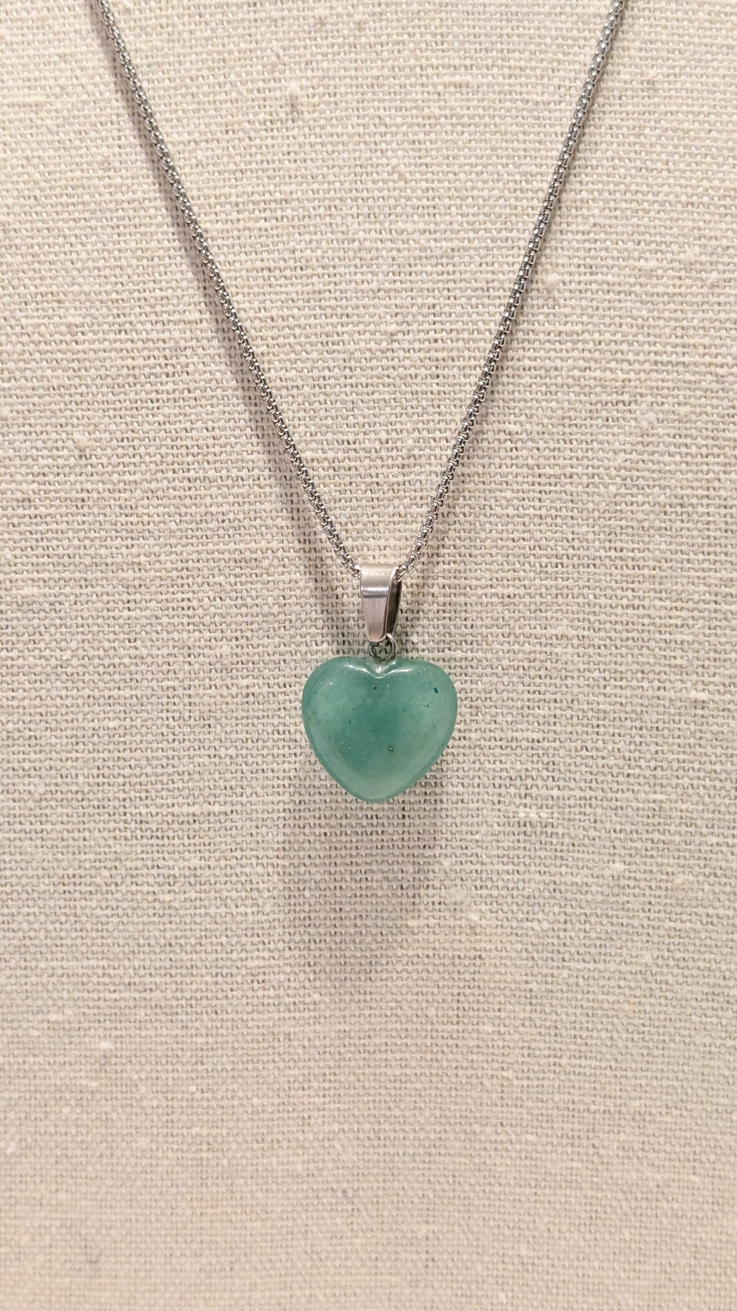 Chaîne Cœur Aventurine