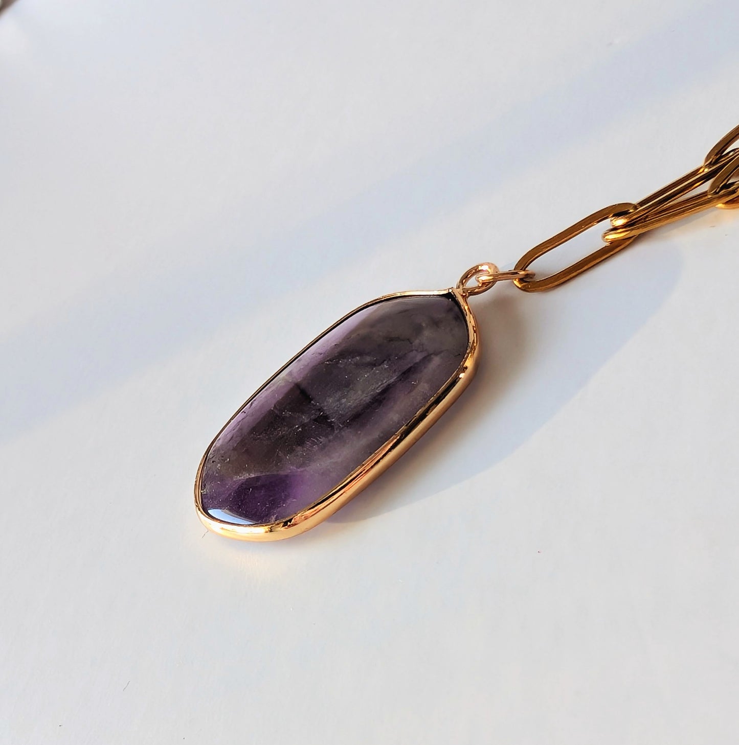 Chaîne Amulette Améthyste
