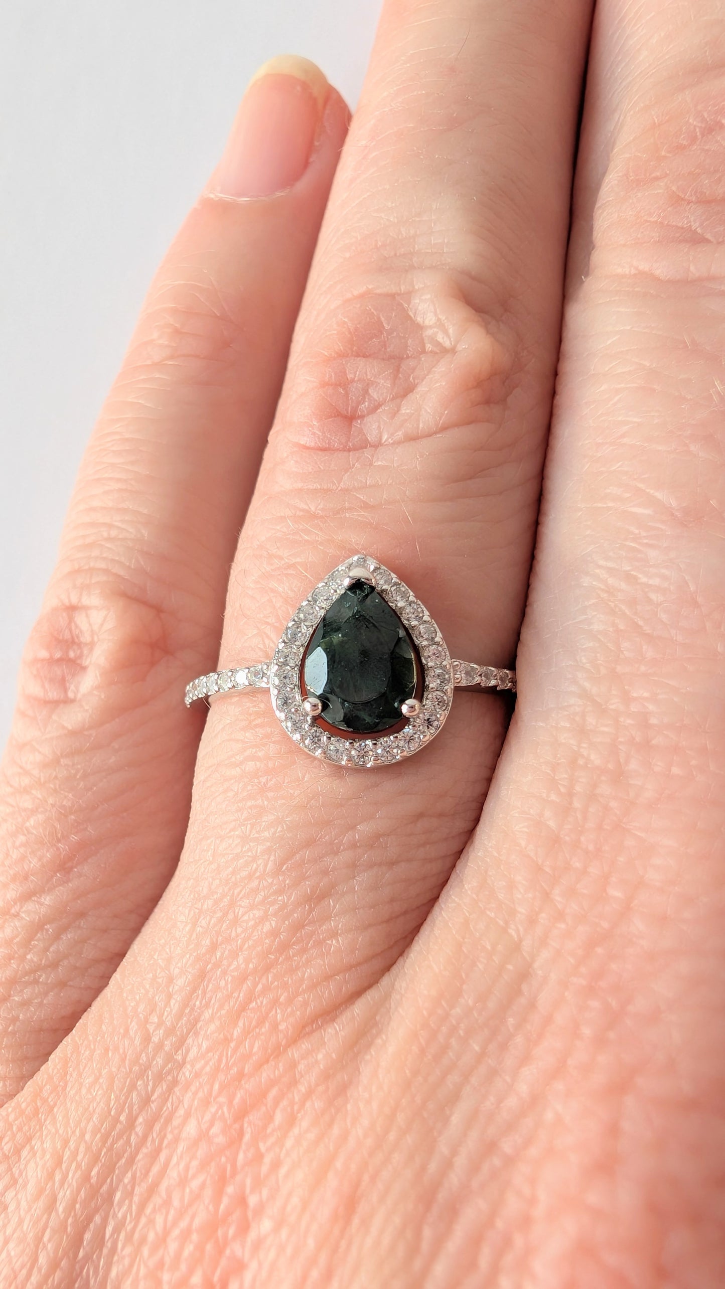 Bague Agate Mousse