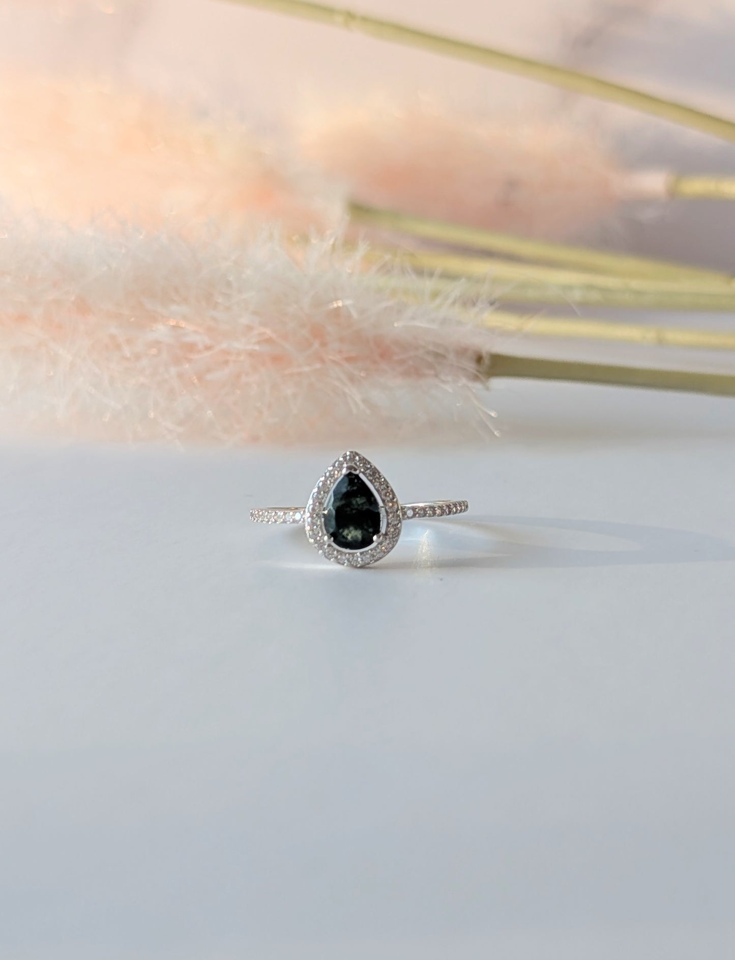 Bague Agate Mousse
