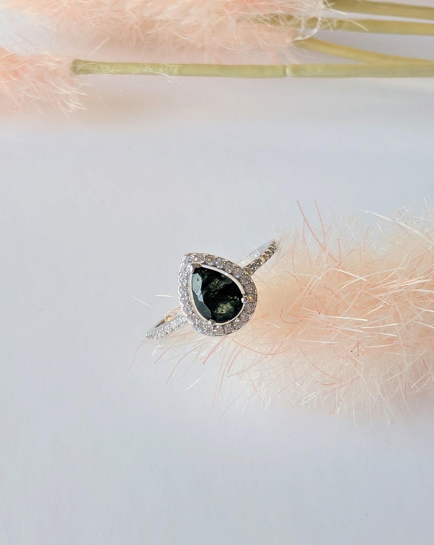 Bague Agate Mousse