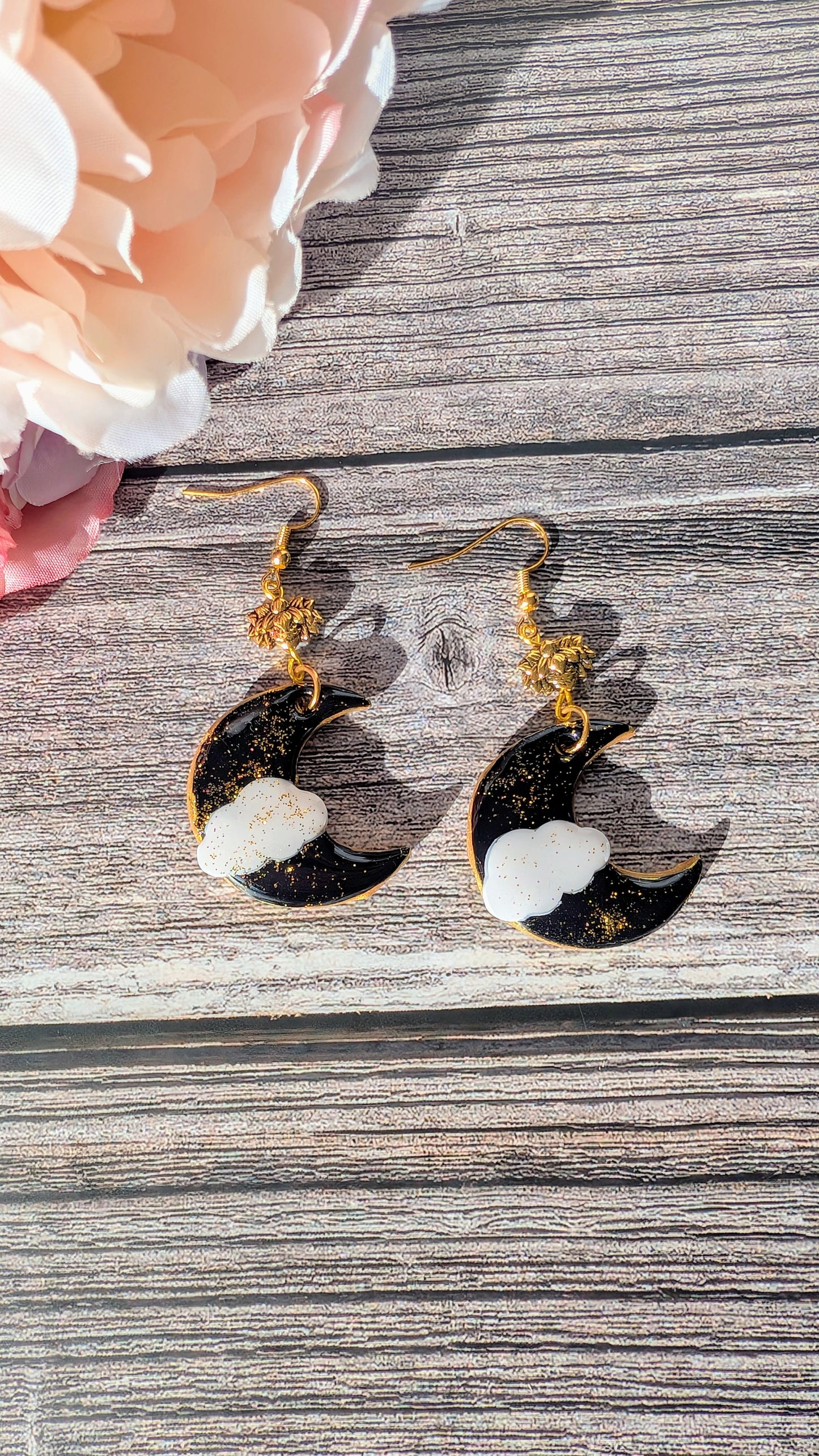 Boucles d'oreilles Luna Mana