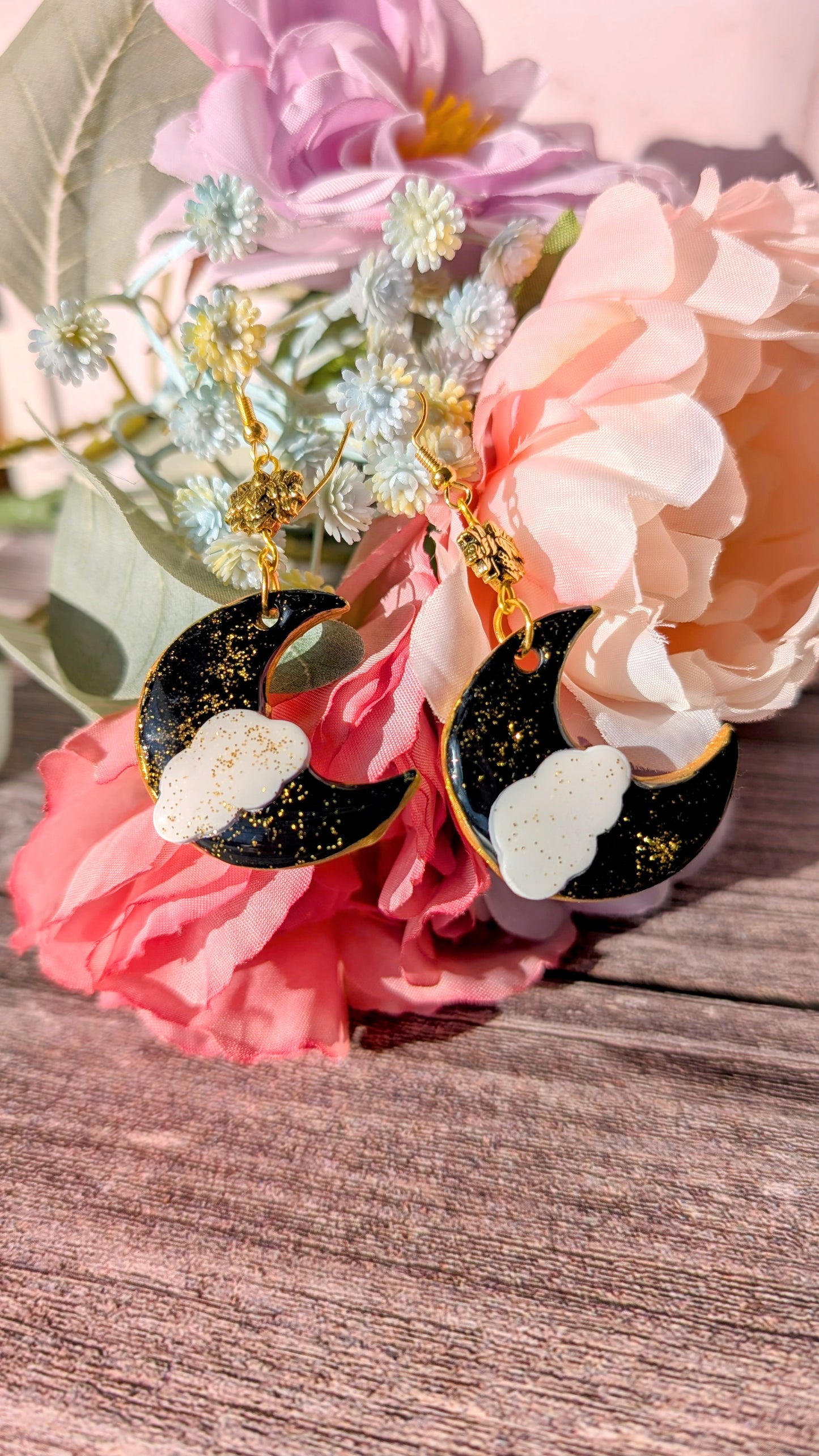 Boucles d'oreilles Luna Mana
