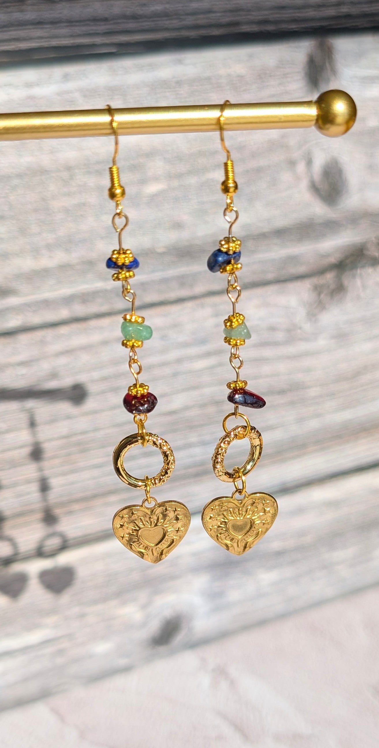 Boucles d'oreilles Coeur de Bohème