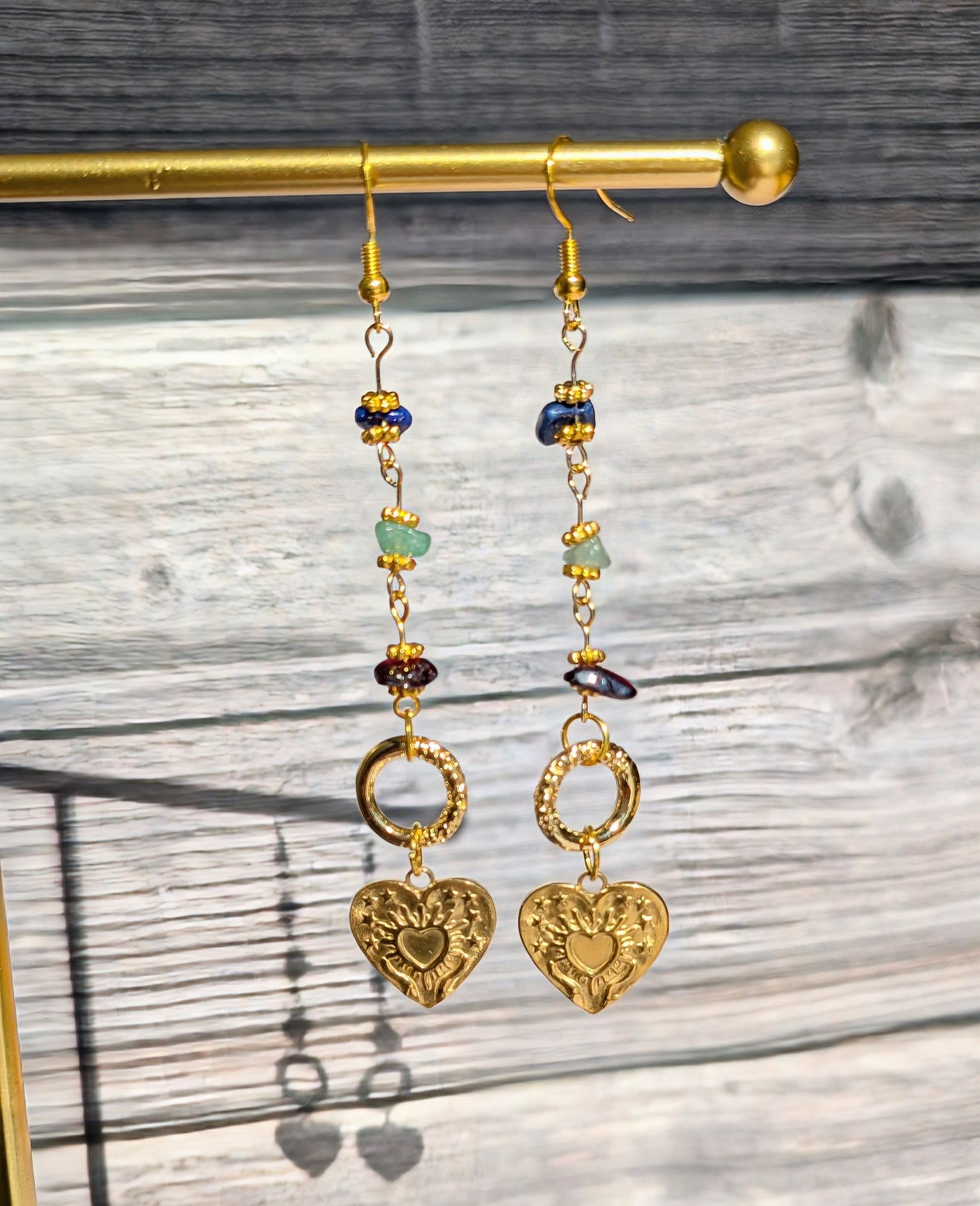 Boucles d'oreilles Coeur de Bohème