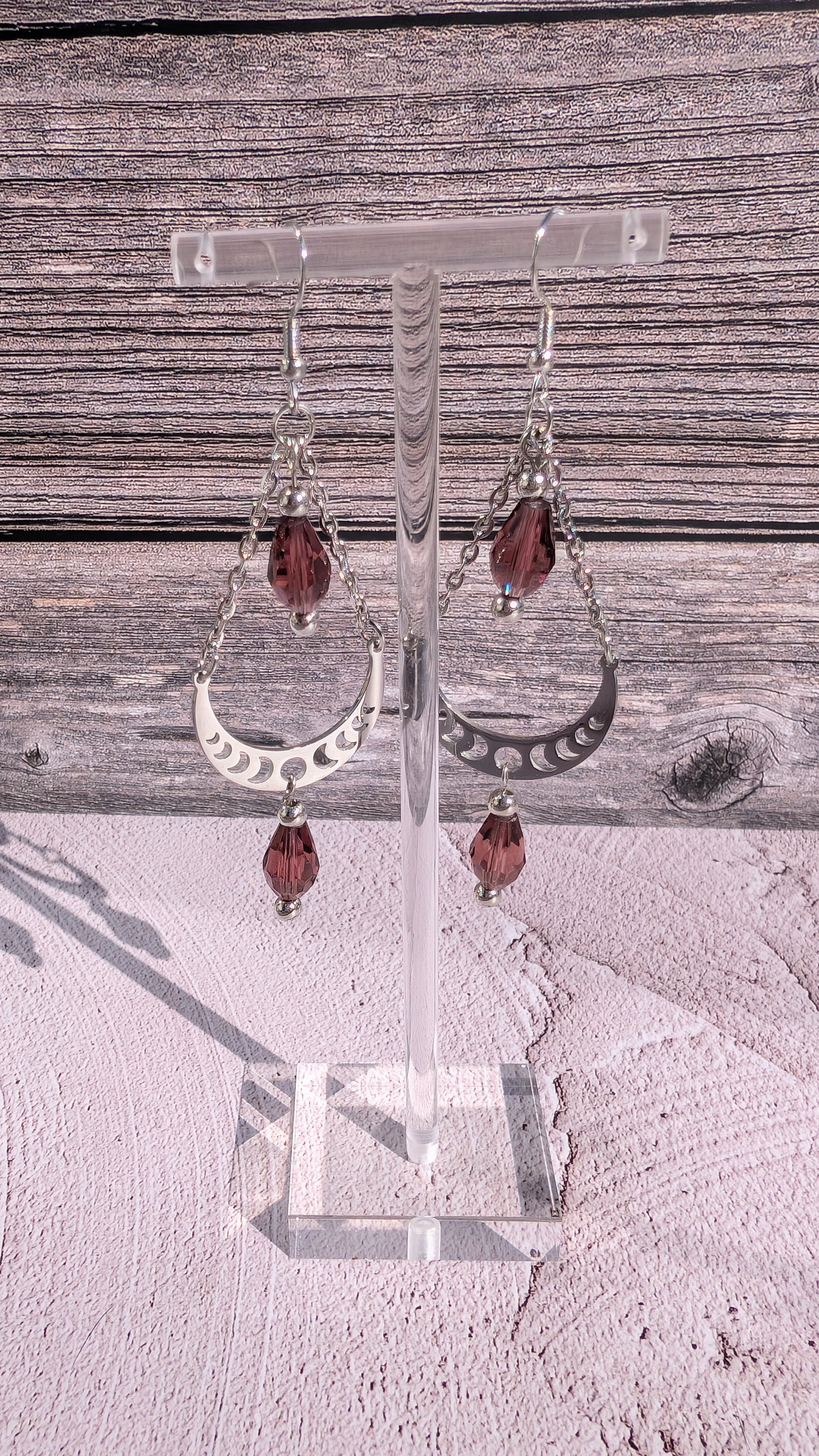 Boucles d'oreilles Luna