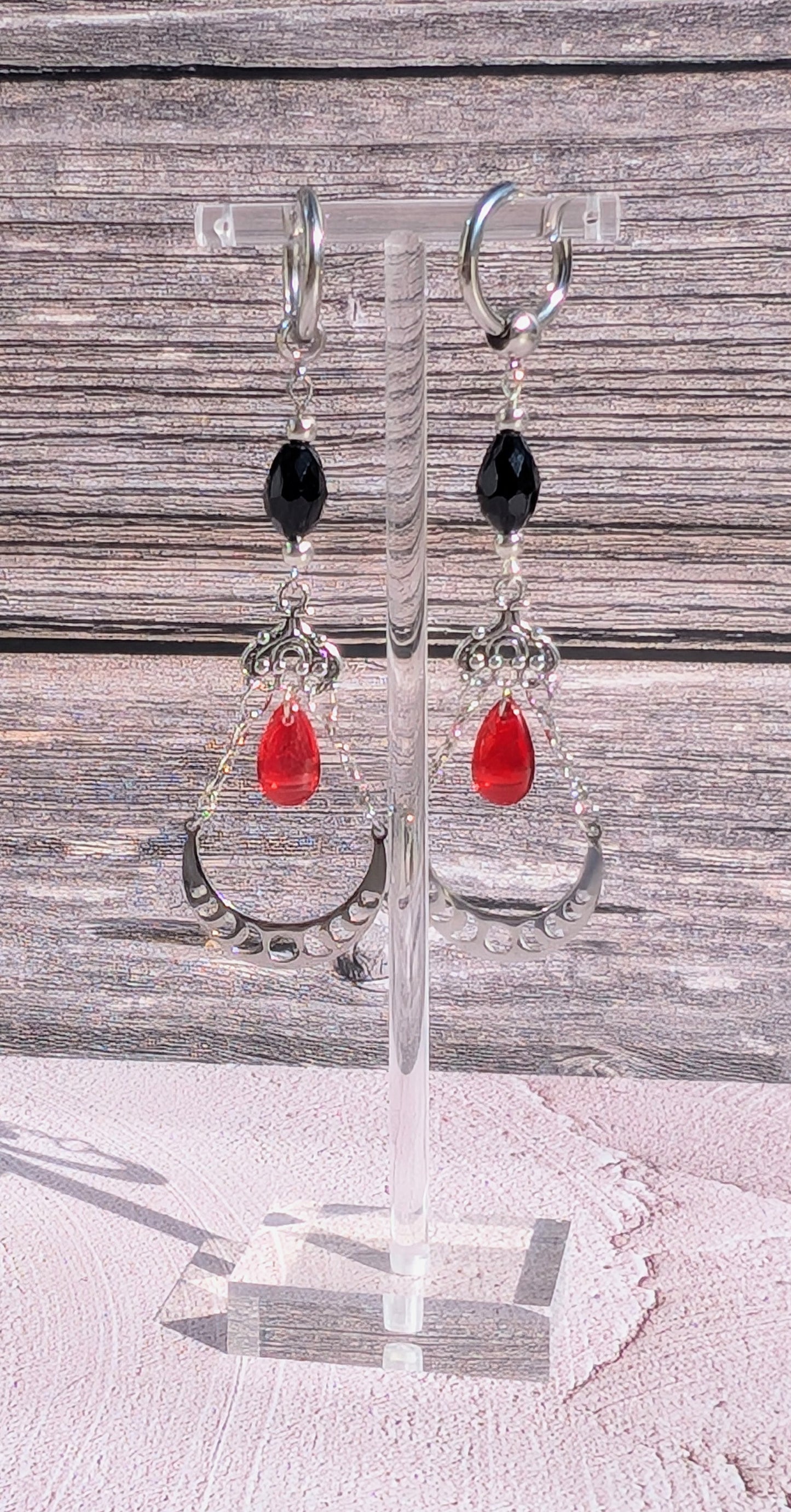 Boucles d'oreilles Goth