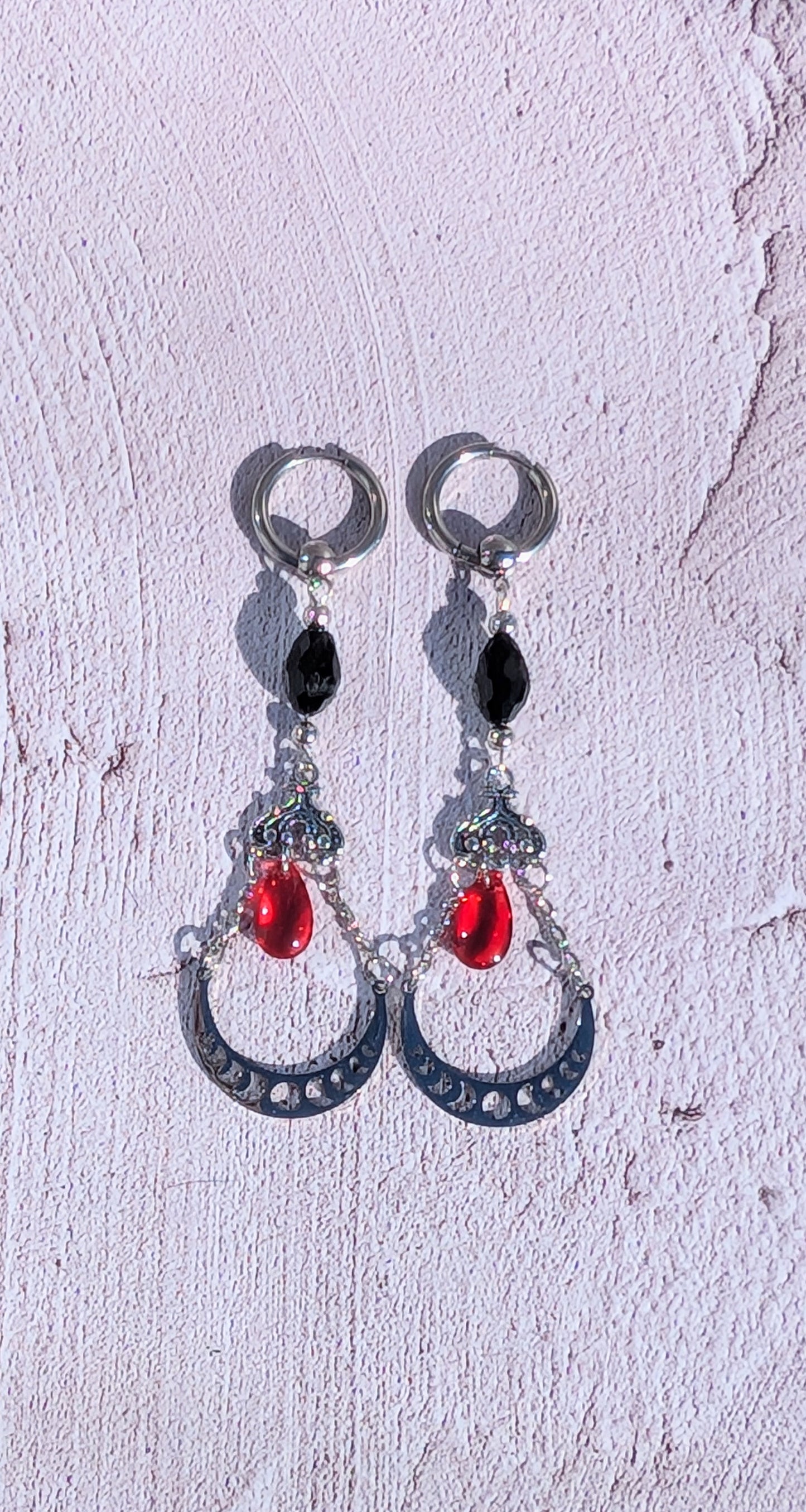 Boucles d'oreilles Goth
