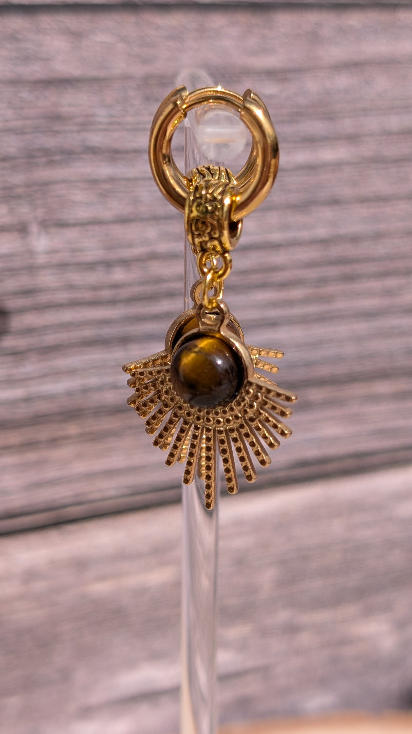 Boucles d'oreilles Éclat Fauve