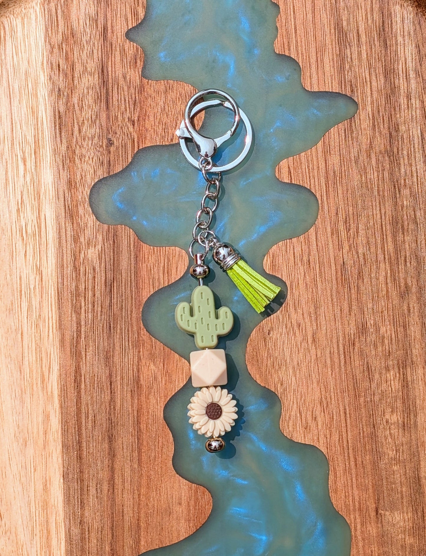 Porte-clés Fleur de cactus