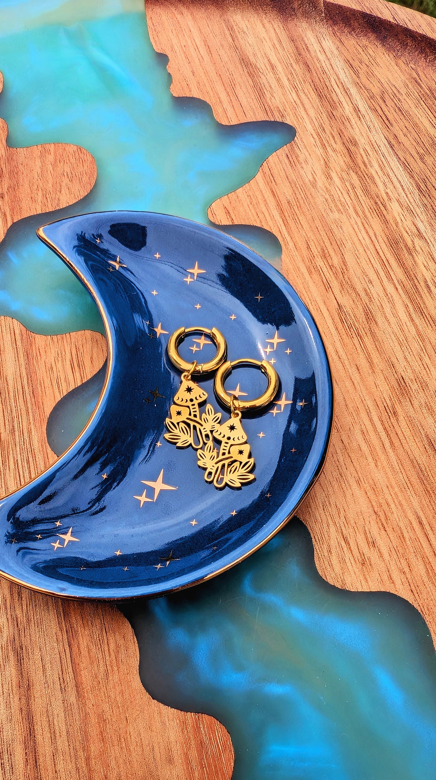 Boucles d'oreilles Nuit Magique