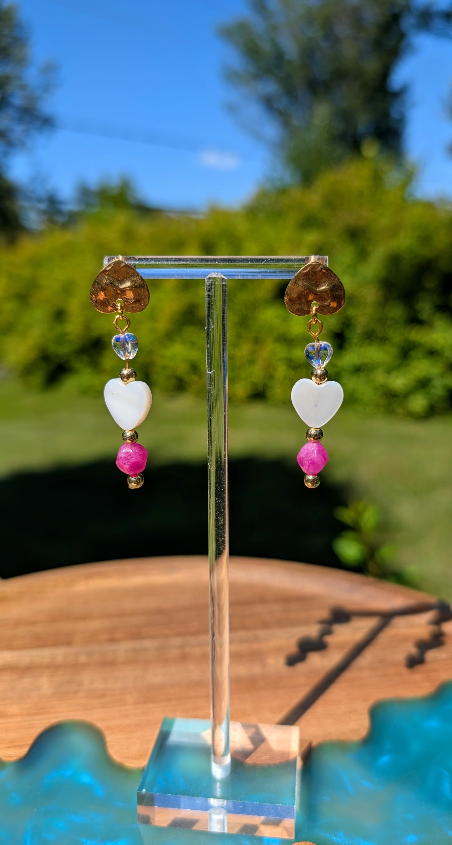 Boucles d'oreilles Passion