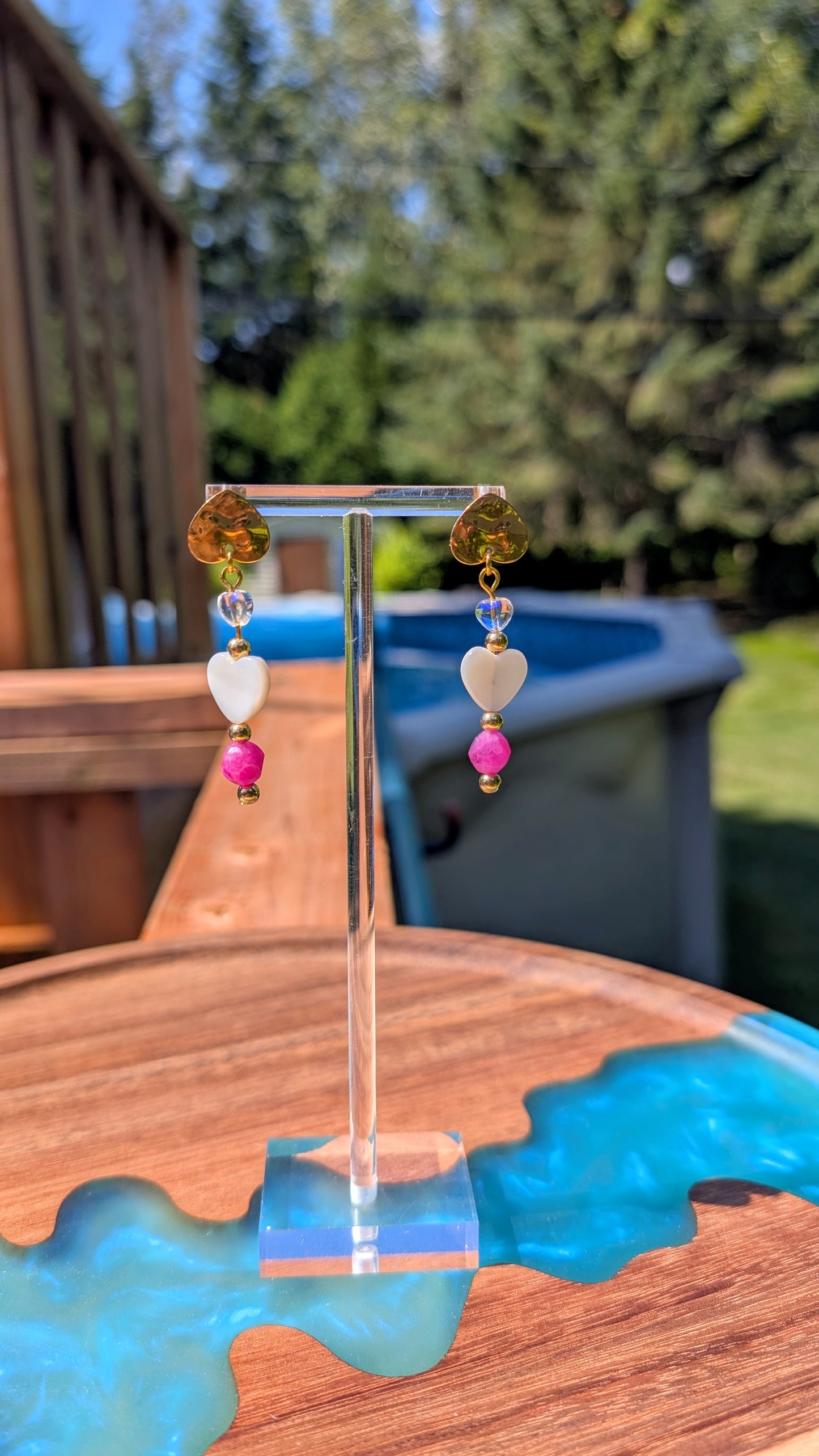 Boucles d'oreilles Passion