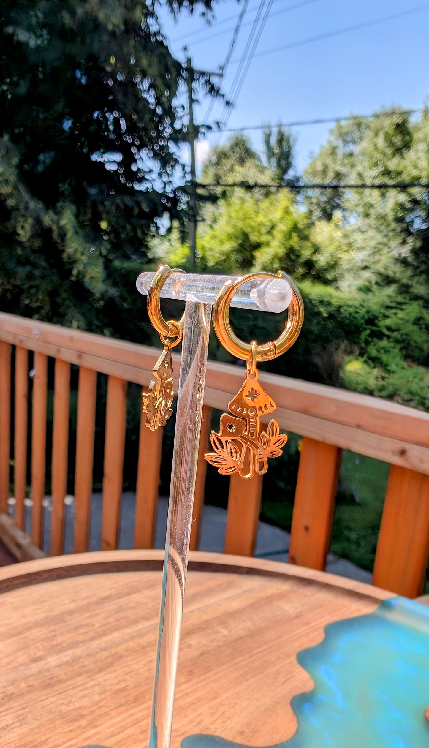 Boucles d'oreilles Nuit Magique