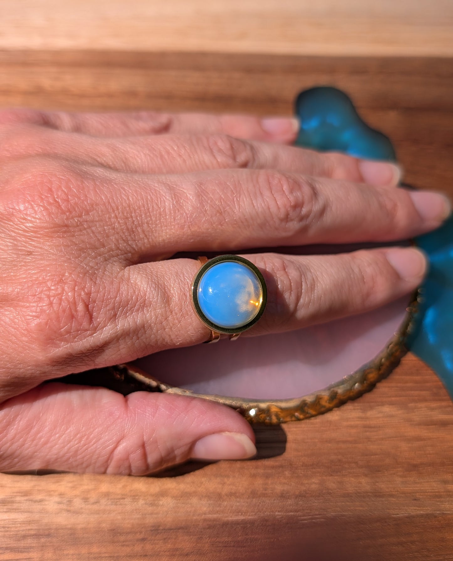 Bague Lune d'Opale