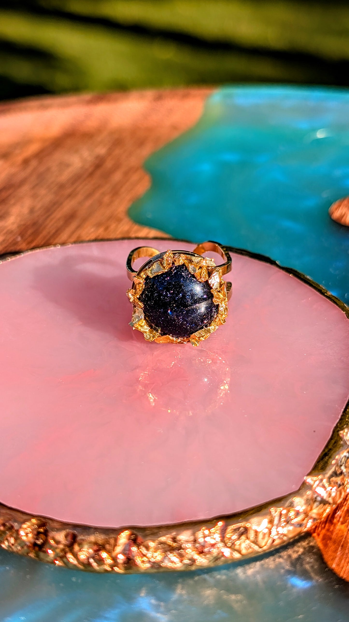 Bague Sable Bleu
