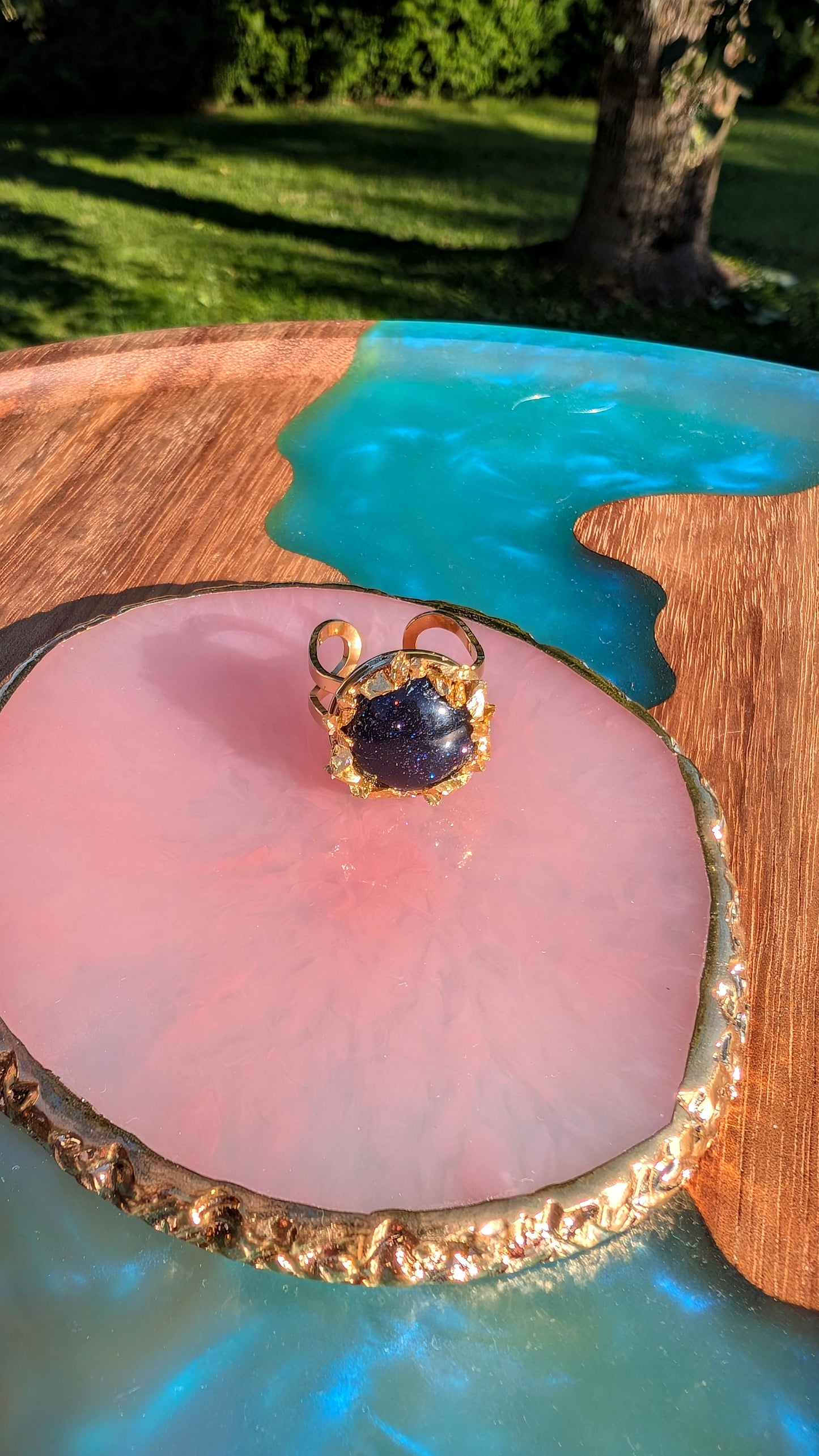 Bague Sable Bleu