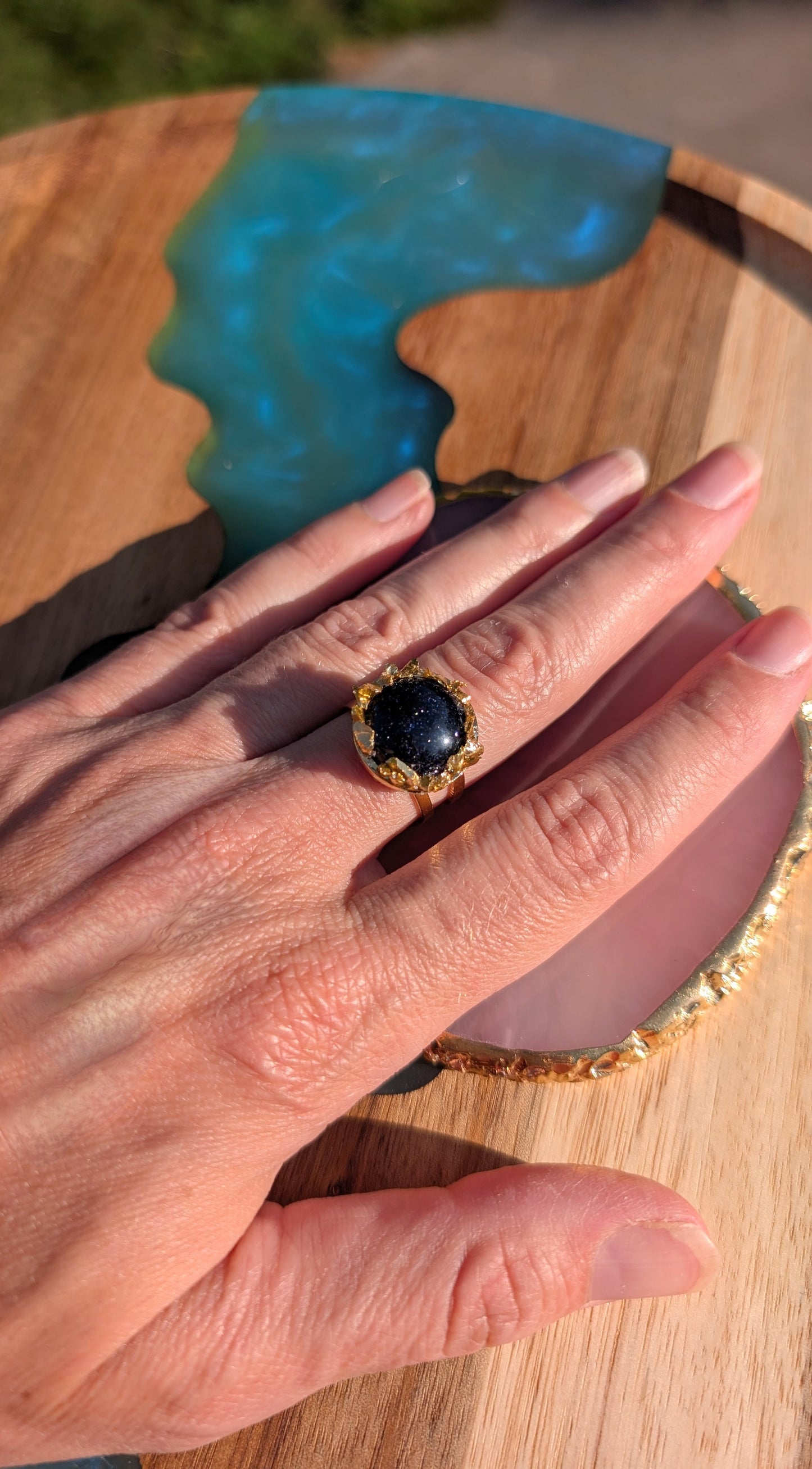 Bague Sable Bleu
