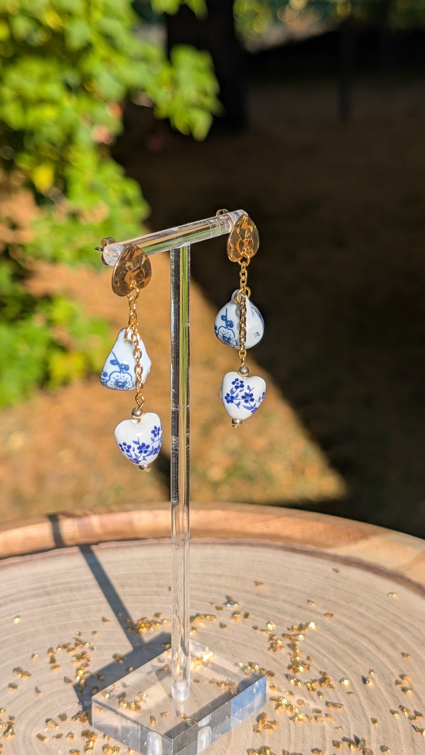 Boucles d'oreilles Tasse de Thé