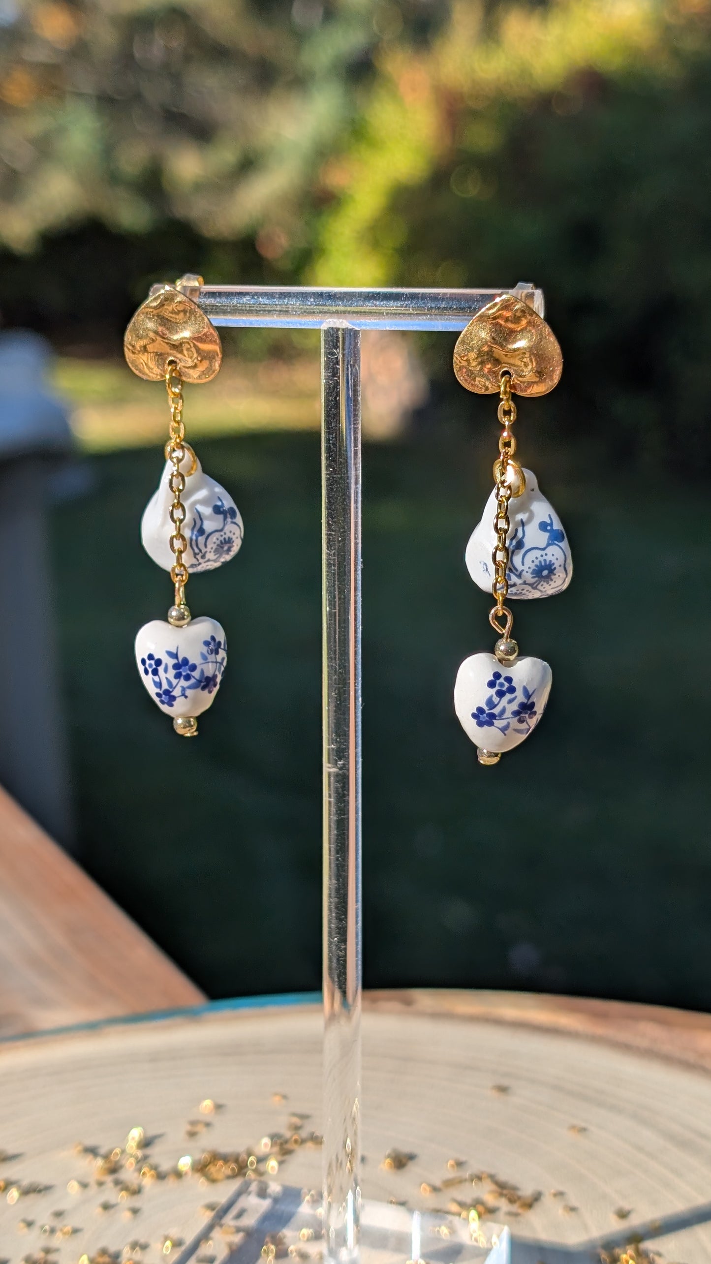 Boucles d'oreilles Tasse de Thé
