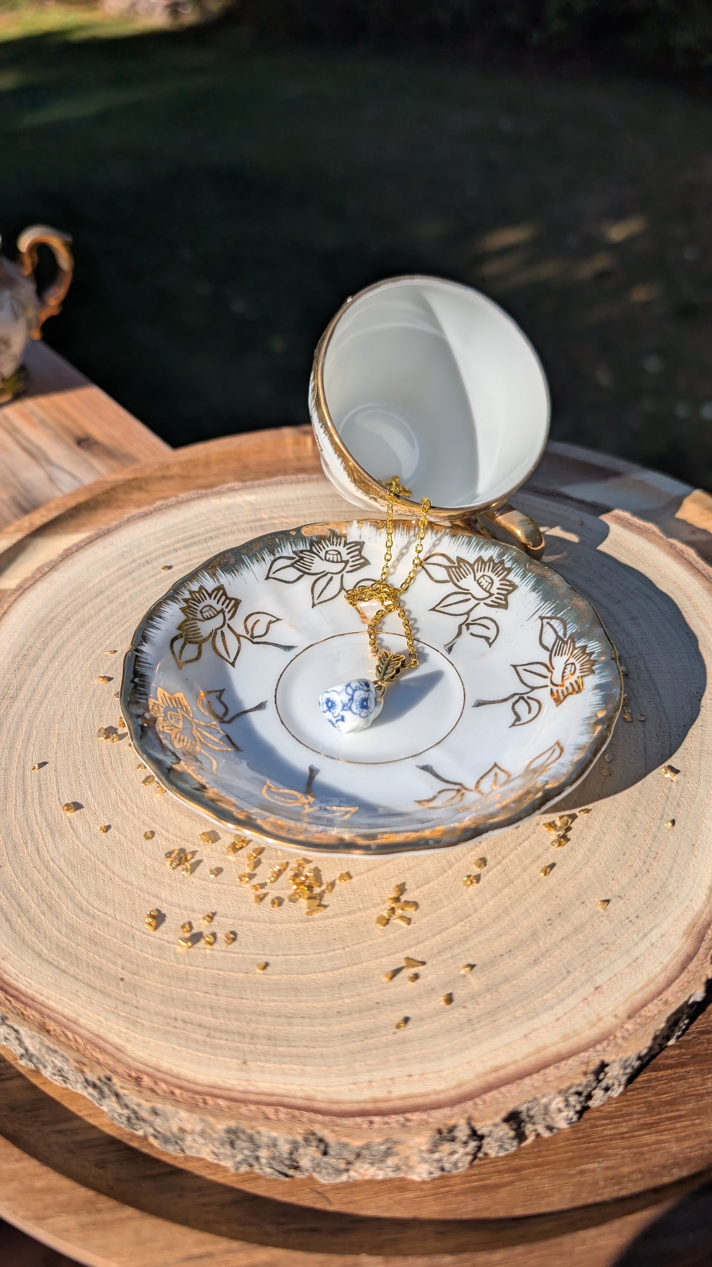 Chaîne Porcelaine Vintage