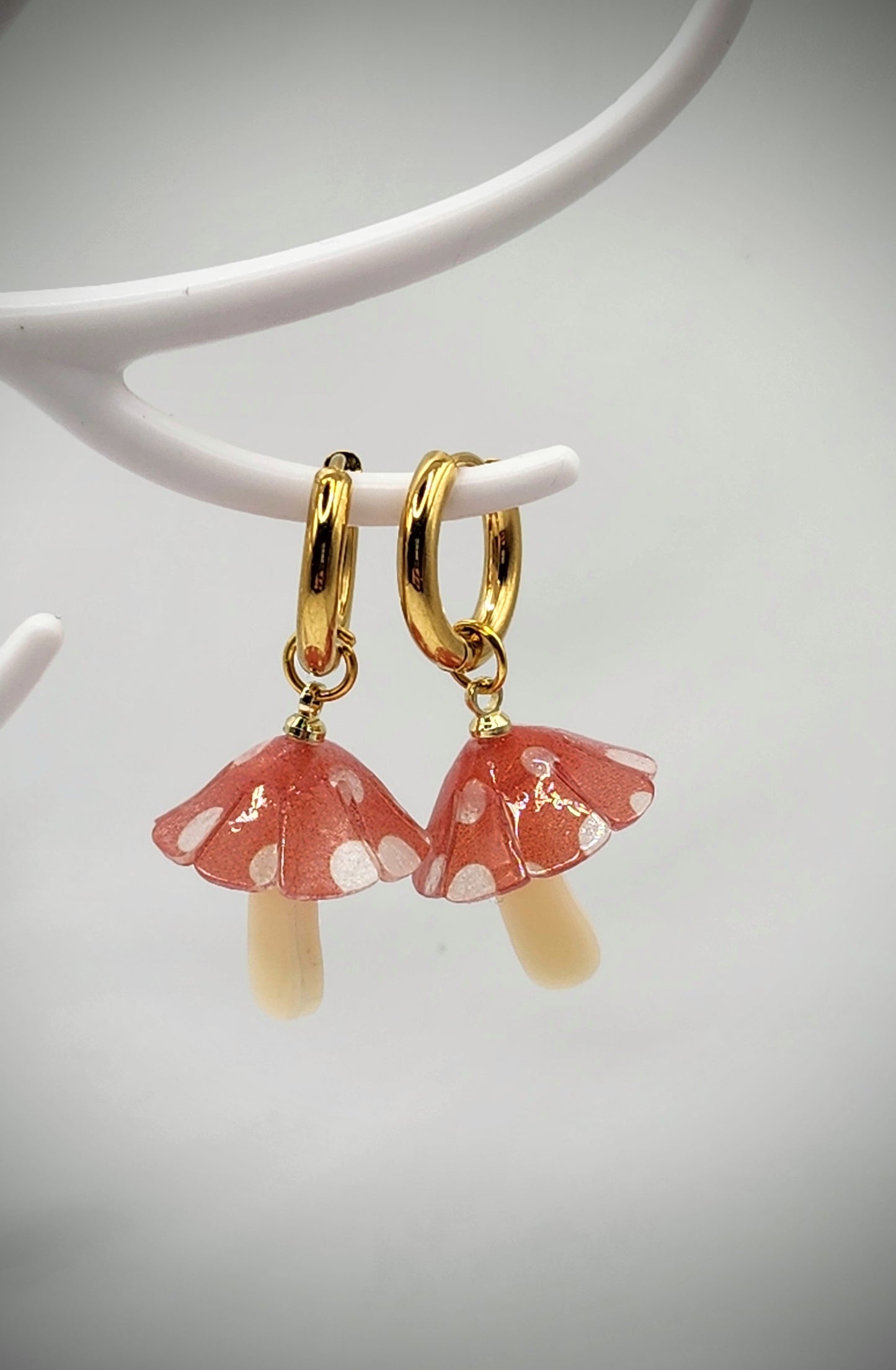 Boucles d'oreilles Champignons