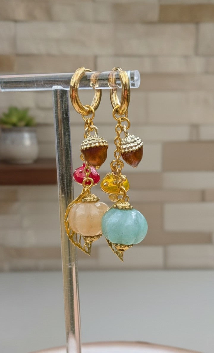 Boucles d'oreilles Charmes d'Automne