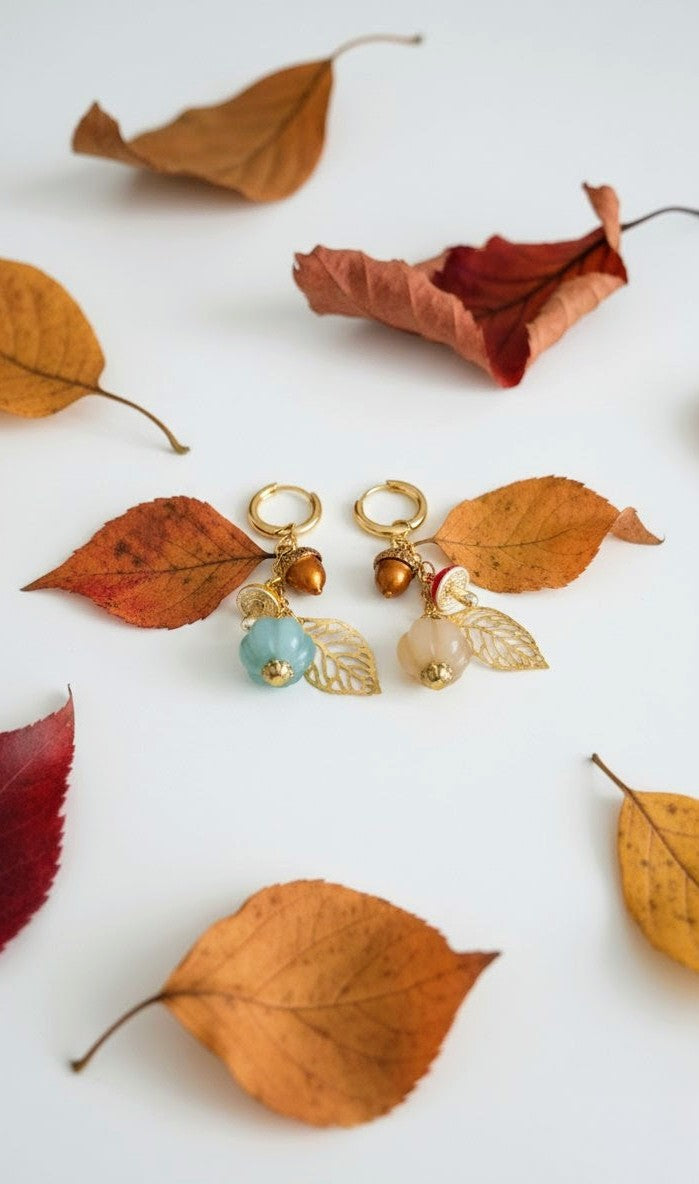 Boucles d'oreilles Charmes d'Automne