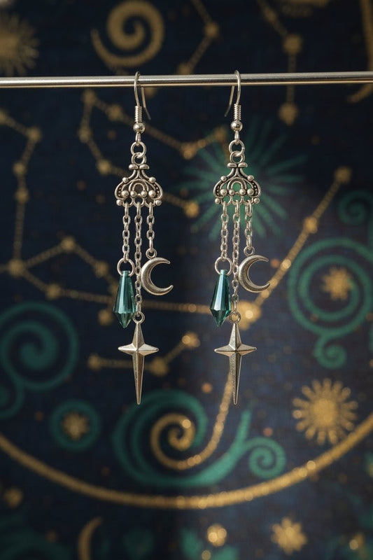 Boucles d'oreilles Astres