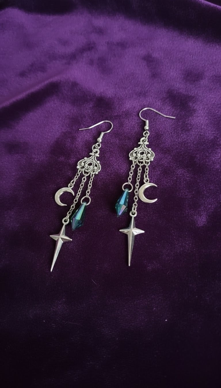 Boucles d'oreilles Astres