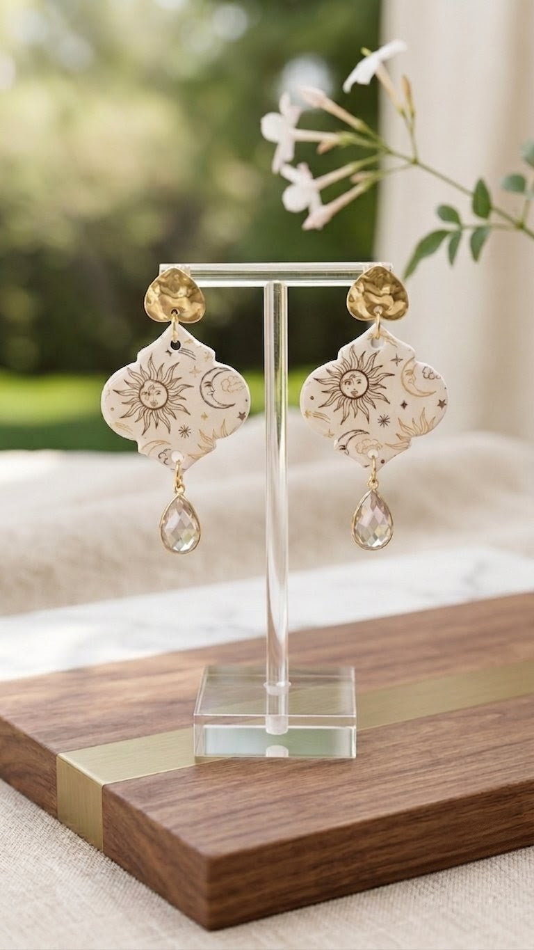 Boucles d'oreilles Celestine