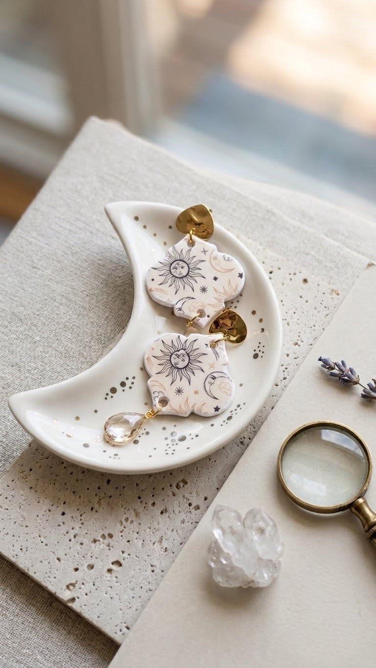 Boucles d'oreilles Celestine