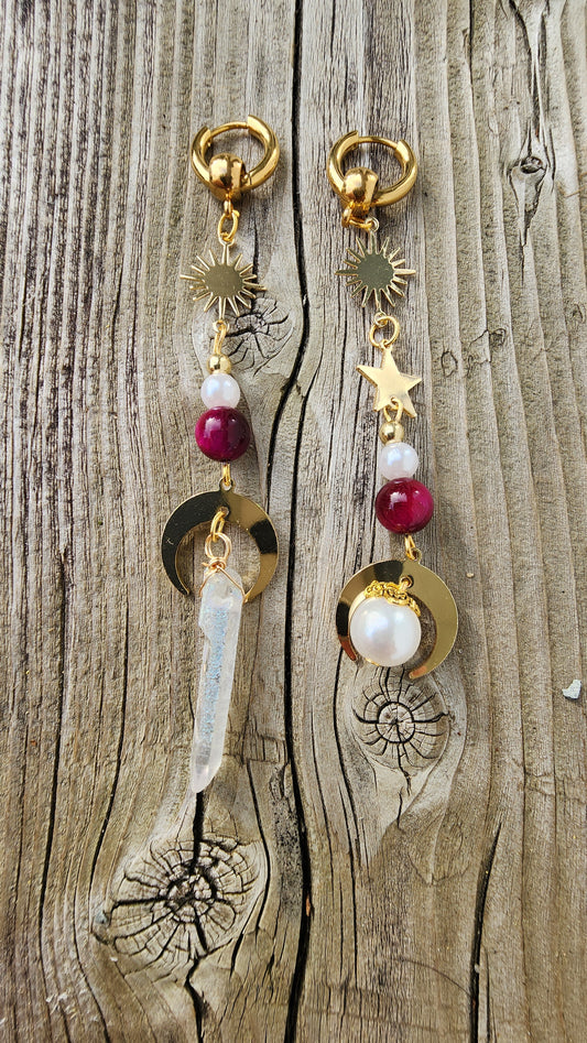 Boucles d'oreilles Luna