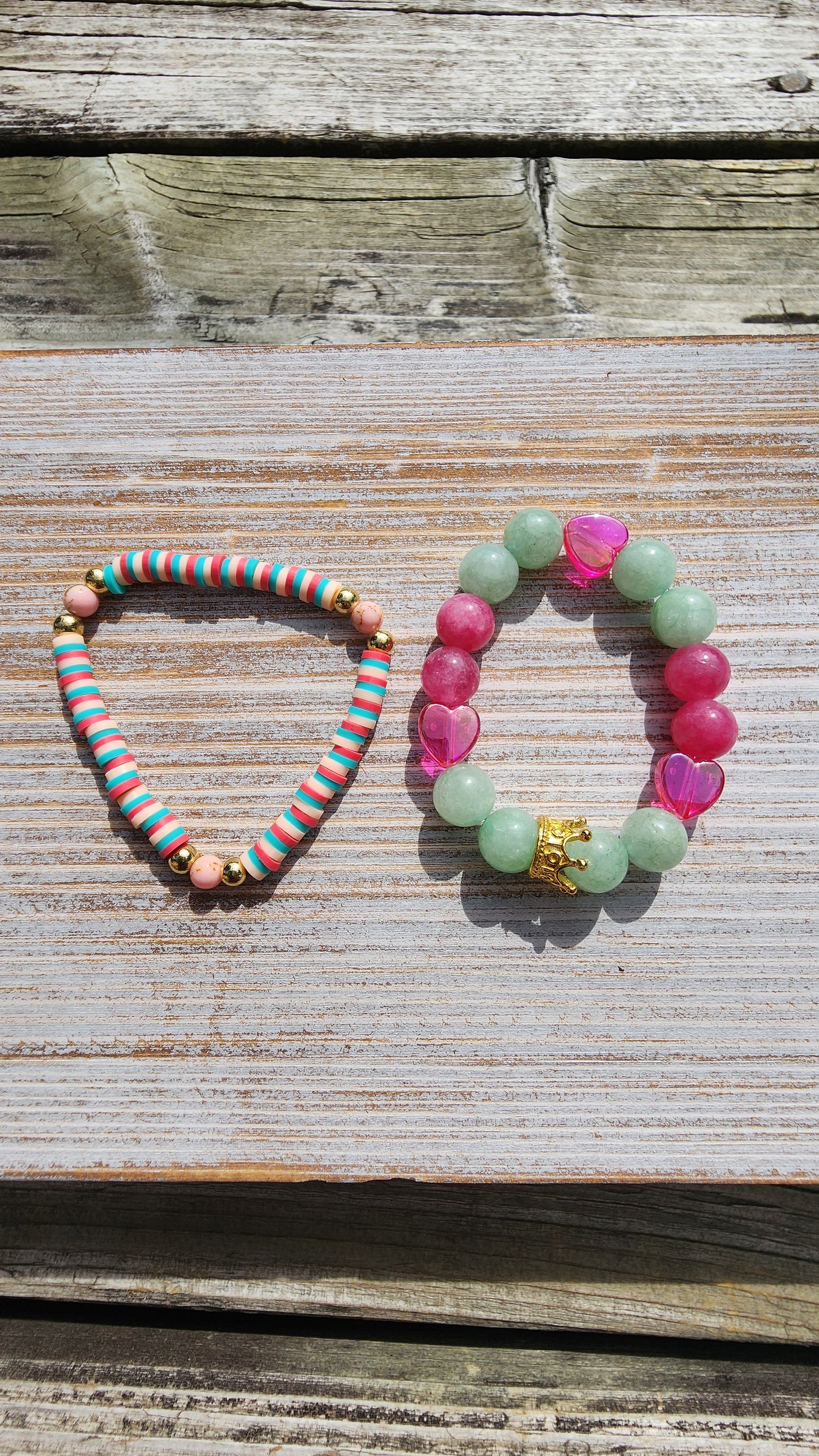 Duo bracelets Jeune fille