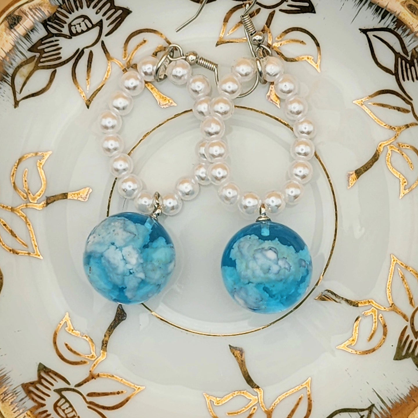 Boucles d'oreilles Comme sur un nuage