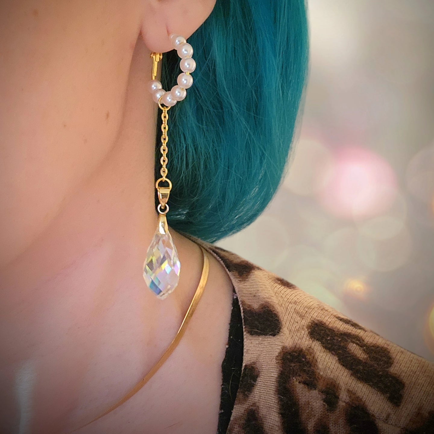 Boucles d'oreilles Chandelier