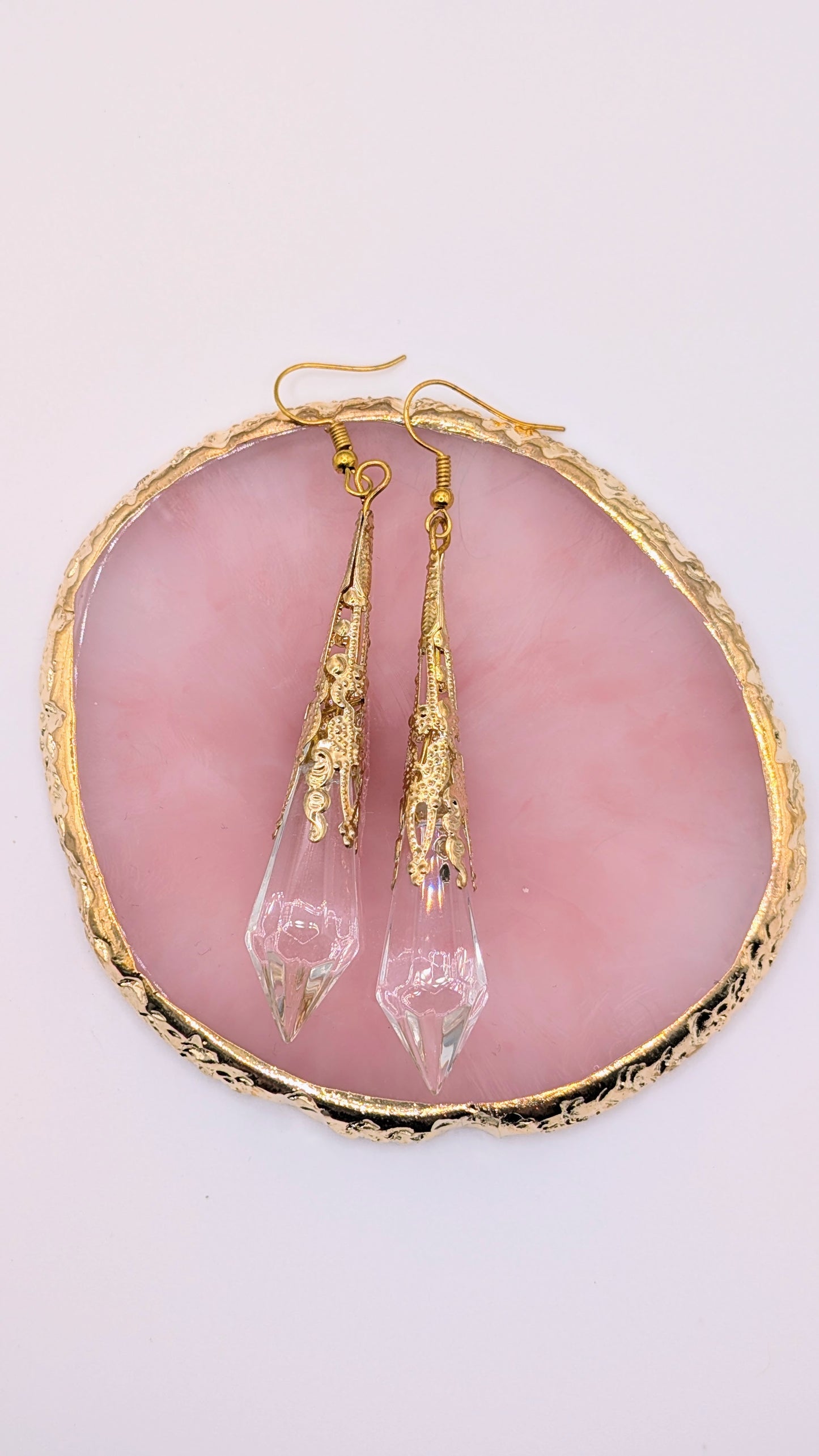 Boucles d'oreilles Cristalline