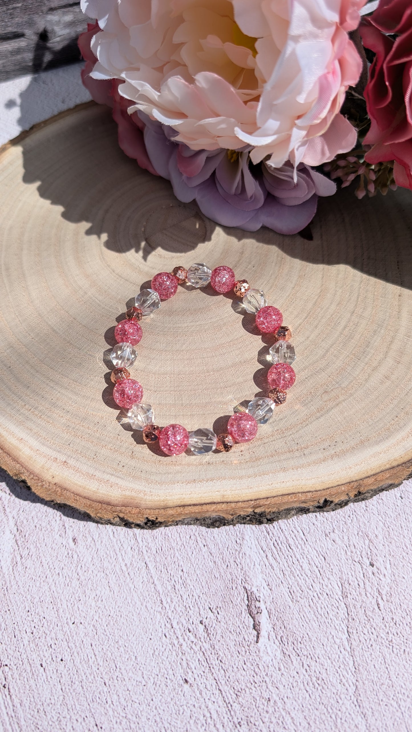 Bracelet Éclat Rose